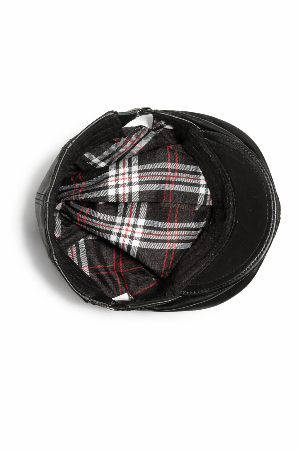 Shiba Mütze Premium Streetwear Cap aus schwärzen Leder von Foursevenclothes 