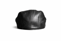 Shiba Mütze Premium Streetwear Cap aus schwärzen Leder von Foursevenclothes 