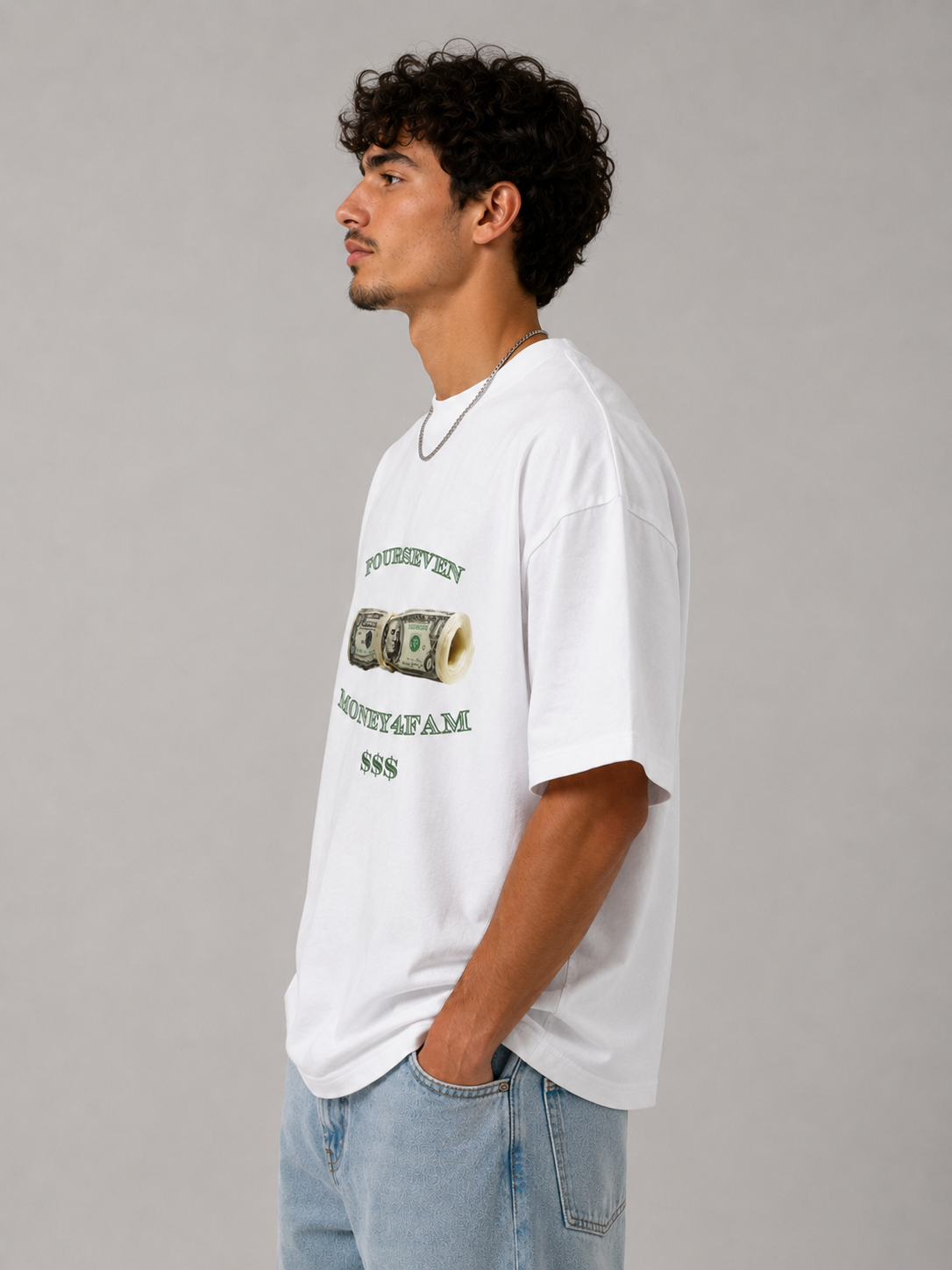 FourSeven M4F Tee WHITE - LIMITED EDITION